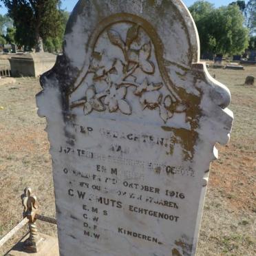 SMUTS C.W. -1916