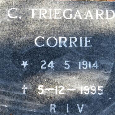 TRIEGAARDT C. 1914-1995