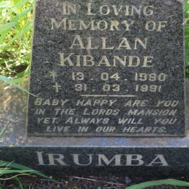 IRUMBA Allan Kibande 1990-1991