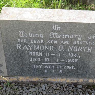 NORTH Raymond O. 1941-1965