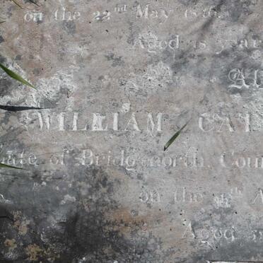 DAVIES William Catstry -1848 :: DAVIES William -1846