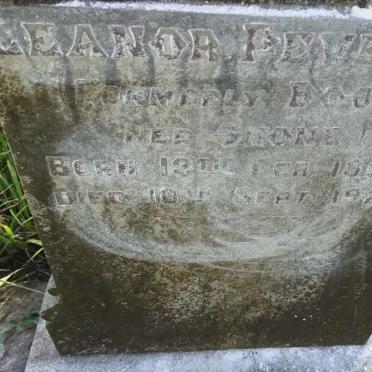 PEVERETT Eleanor formerly BOON nee SHONE 1830-1921