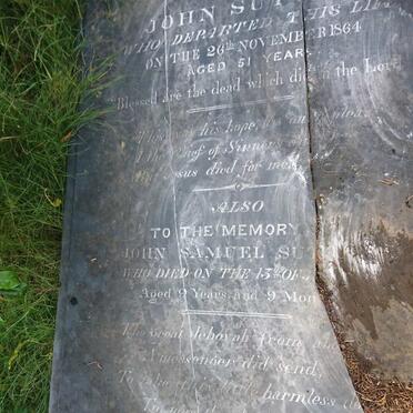 SUTTON John -1864 :: SUTTON John Samuel -1864