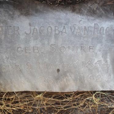 ROOYEN Hester Jacoba, van nee SQUIRE 1854-1929