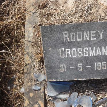 CROSSMAN Rodney -1953