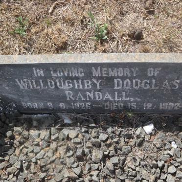 RANDALL Willoughby Douglas 1926-1962