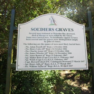 1. Soldiers graves