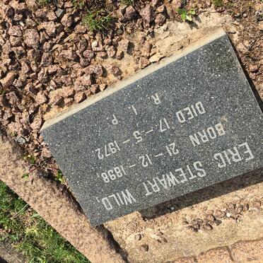 WILD Eric Stewart 1898-1972