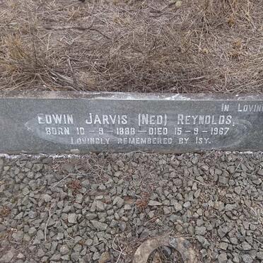 REYNOLDS Edwin Jarvis 1888-1967 &amp; Gertrude 1888-1944