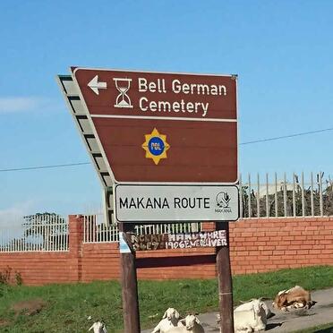 Eastern Cape, PEDDIE district, Bell, Church cemetery