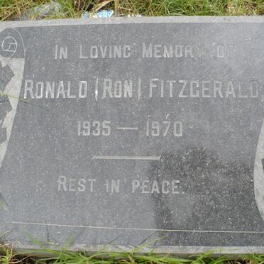 FITZGERALD Ronald 1935-1970
