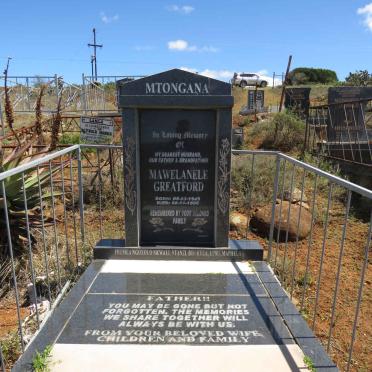 MTONGANA Mawelanele Greatford 1945-1996