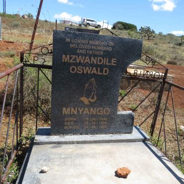 MYANGO Mzwandile Oswald 1942-1994