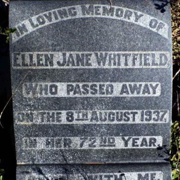 WHITFIELD Ellen Jane -1937