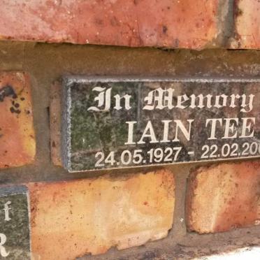 TEE Iain 1927-2007