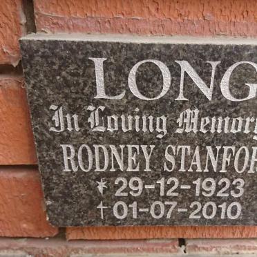 LONG Rodney Stanford 1923-2010