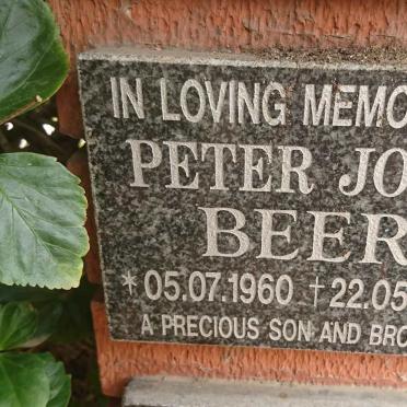 BEER Peter John 1960-2007