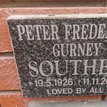 SOUTHEY Peter Frederick Gurney 1926-2006