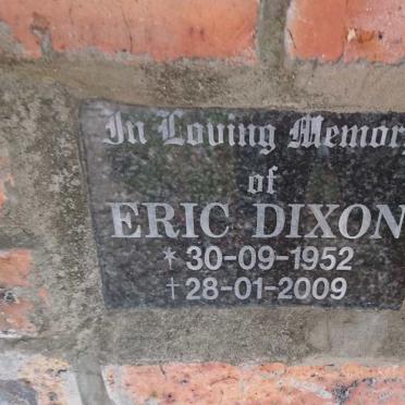 DIXON Eric 1952-2009