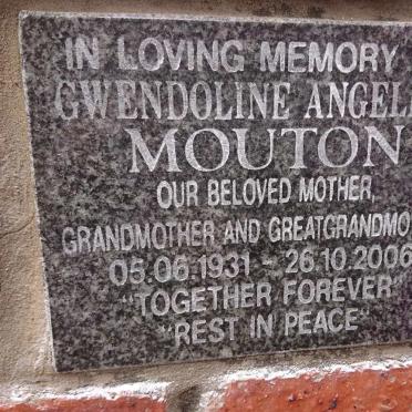 MOUTON Gwendoline Angeline 1931-2006
