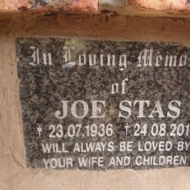 STAS Joe 1936-2016