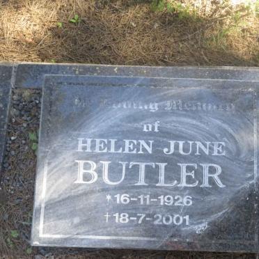 BUTLER Helen June 1926-2001