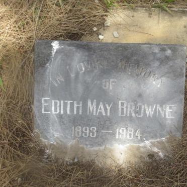 BROWNE Edith May 1893-1984