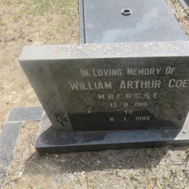 COE William Arthur 1910-1980
