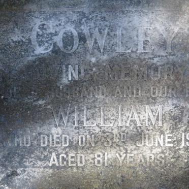 COWLEY William -1959