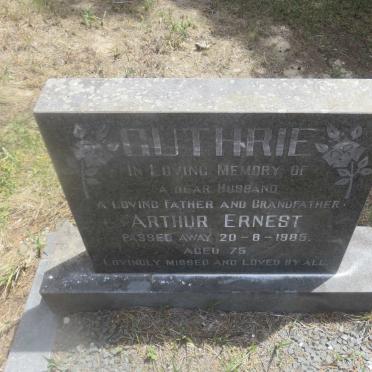 GUTHRIE Arthur Ernest -1985