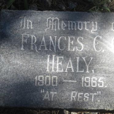 HEALY Frances C.G. 1900-1965