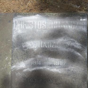 HADZIS Christos Peter Chandzis 1914-1987