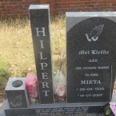 HILPERT Mieta 1939-2007