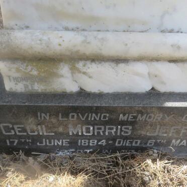 JEFFERYS Cecil Morris 1884-1974