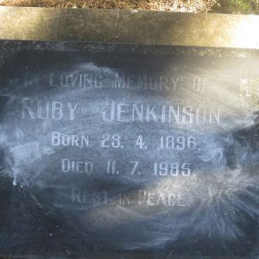 JENKINSON Ruby 1896-1985
