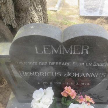 LEMMER Hendricus Johannes 1951-1973