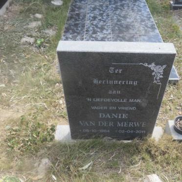 MERWE Danie, van der 1964-2011