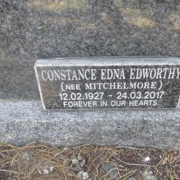 MITCHELMORE John -1942 :: EDWORTHY Constance Edna nee MITCHELMORE 1927-2017