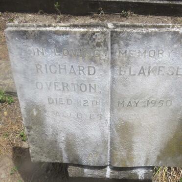 OVERTON Richard Blakesly -1950