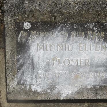 PLOMER Minnie Ellen -1942
