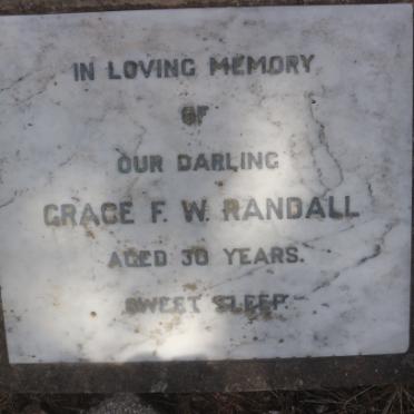 RANDALL Grace F.W.
