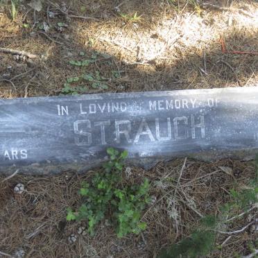 STRAUCH Leopold Henry -1971 &amp; Joyce Ellen WESSON -1985