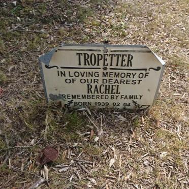 TR0PETTER Rachel 1939-