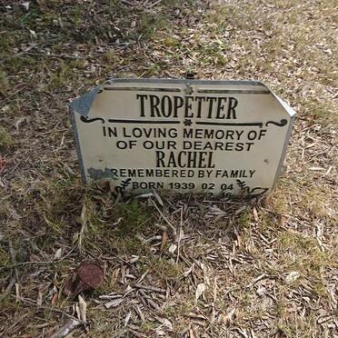TR0PETTER Rachel 1939-