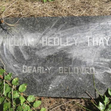 THAYER William Hedley