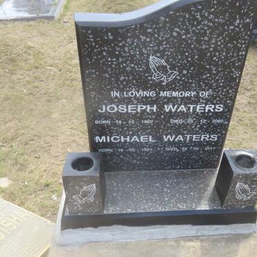 WATERS Michael 1951-2017 :: WATERS Joseph 1962-2009