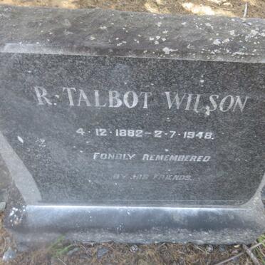 WILSON R. Talbot 1882-1948