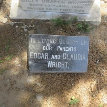 WRIGHT Edgar &amp; Claudia