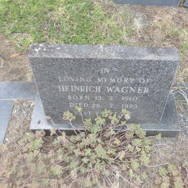 WAGNER Heinrich 1910-1993