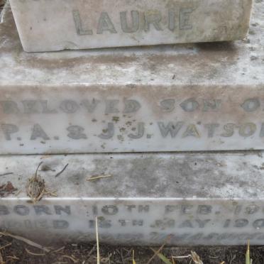 WATSON Laurie 1905-1906